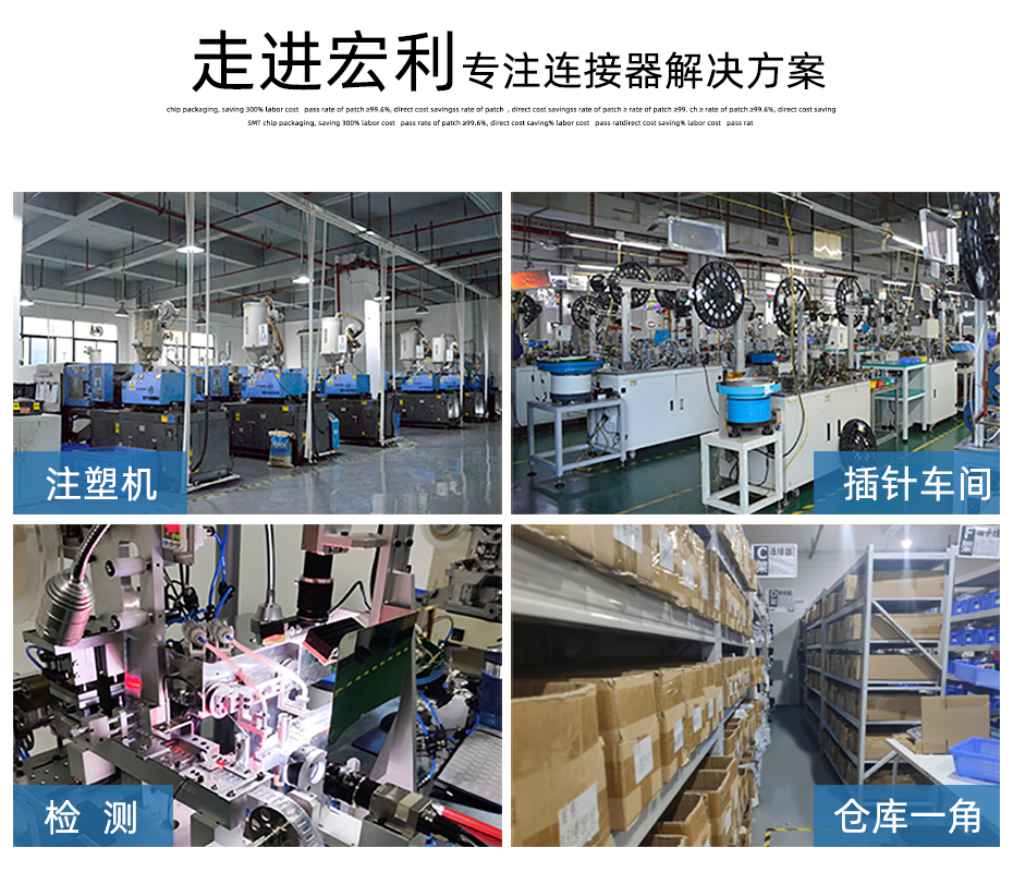 FPC連接器 接插件軟排線貼片插座0.5mm 4P-13P H1.5 臥式雙面接觸,宏利