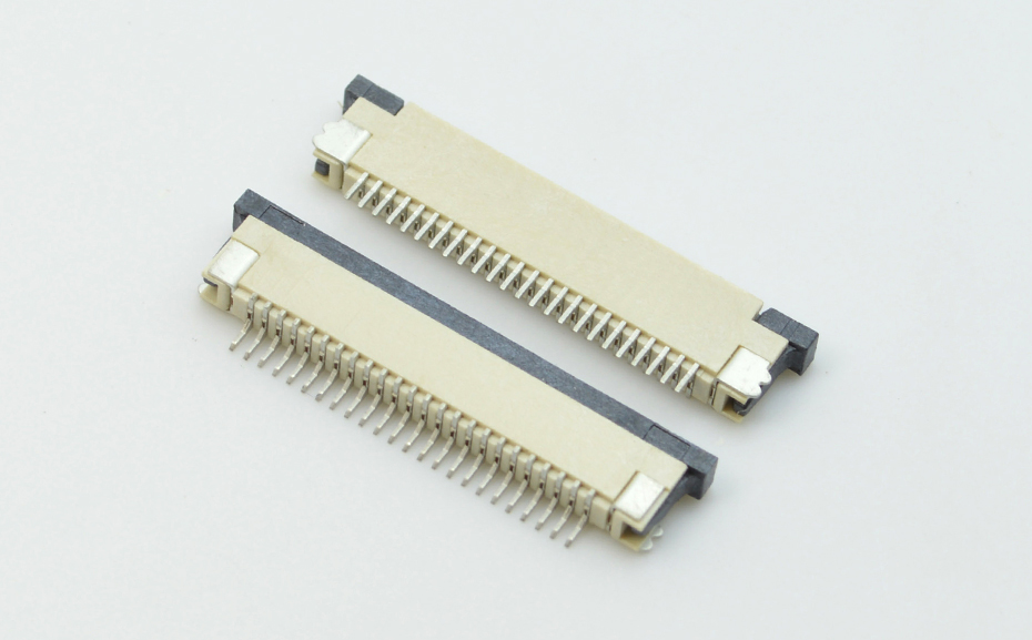 FPC連接器 0.8mm 6P/9/10/12/14/16/20/22/24/26/30Pin抽屜式下接,宏利