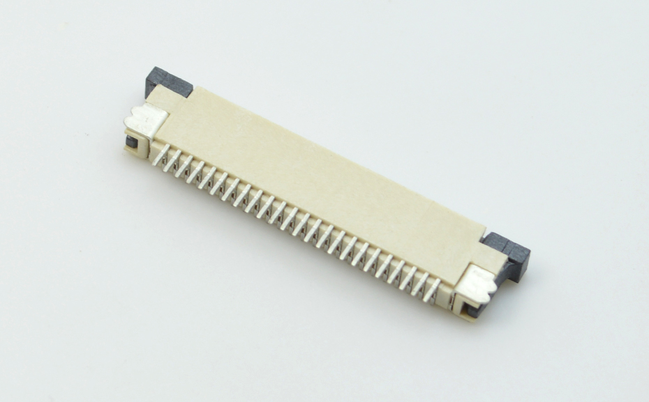 0.8間距 FPC連接器 0.8MM 抽拉式 抽屜式 下接各P數(shù)均有現(xiàn)貨10P,宏利