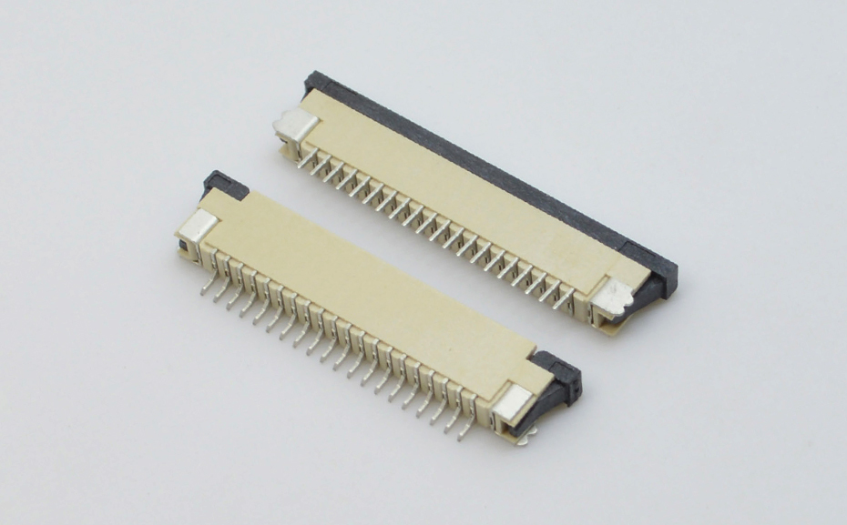 北京fpc連接器-1.0 間距 fpc連接器fpc連接器 上接-宏利