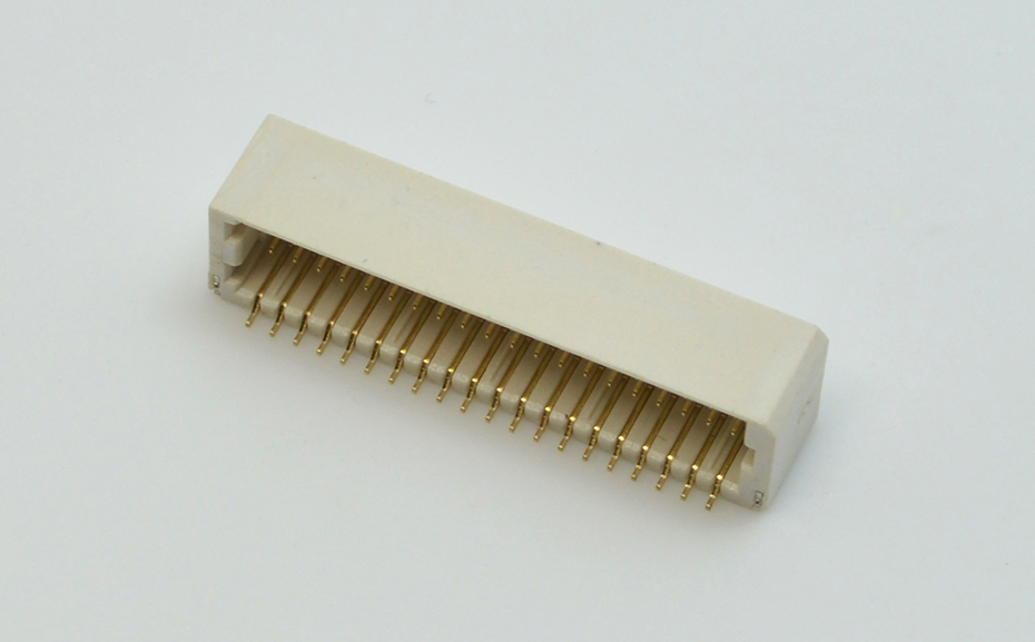 河北宏利 主板SHD1.0間距 雙排線對板WTB 臥貼側(cè)插貼片連接器H5.5高
