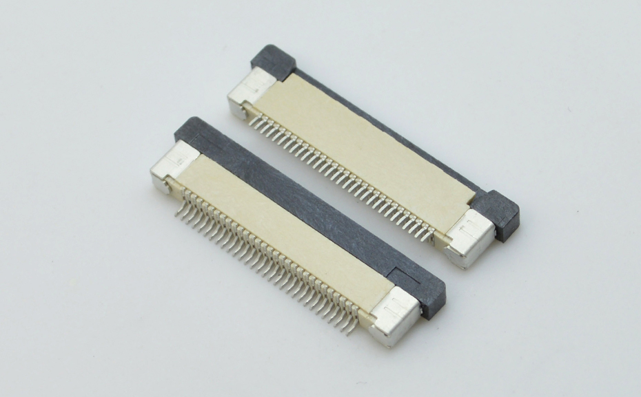 FPC接插件,FFC/FPC扁平軟排線連接器,0.5-26P下接拉鎖