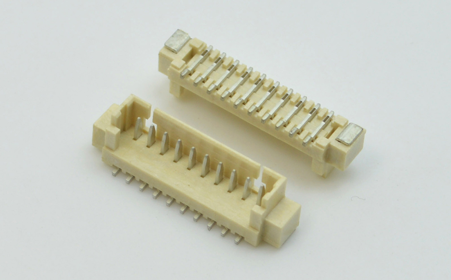 MX1.25MM耐高溫立貼PCB插座頭 1.25間距9PIN 線對(duì)板連接器 接插件