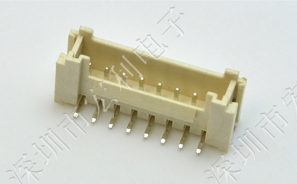 HY2.0mm立式fpc連接器 帶鎖扣工控儀器線對板連接器2P/3P/4P/5P/6P/7P/8P/9P/10P/11P/12P