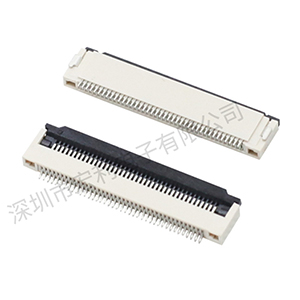 fpc連接器24pin0.5mm翻蓋主要特點及規(guī)格書[宏利]