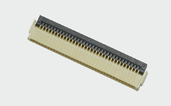 FFC/FPC0.5mm間距H1.0前插后掀連接器