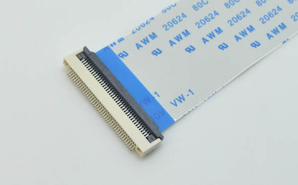 8p fpc連接器端子-0.5間距fpc連接器fpc連接器 翻蓋下接-宏利