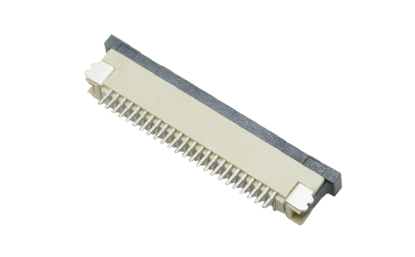 fpc連接器的生產(chǎn)廠(chǎng)家-FPC連接器0.8間距fpc上接連接器-宏利