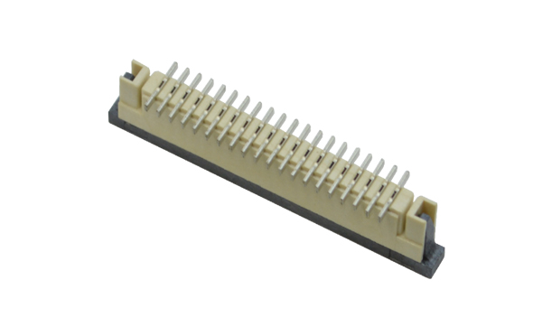 fpc連接器產(chǎn)品規(guī)格圖-fpc連接器1.0間距fpc連接器 立式-宏利