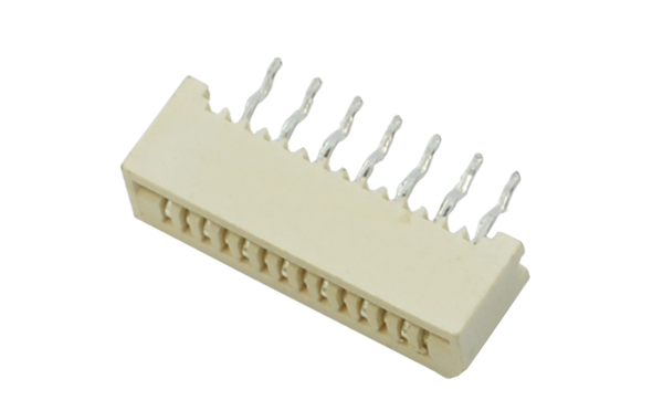 FPC座 FPC軟排線連接器 間距1.0mm-18P 單面接直插,宏利