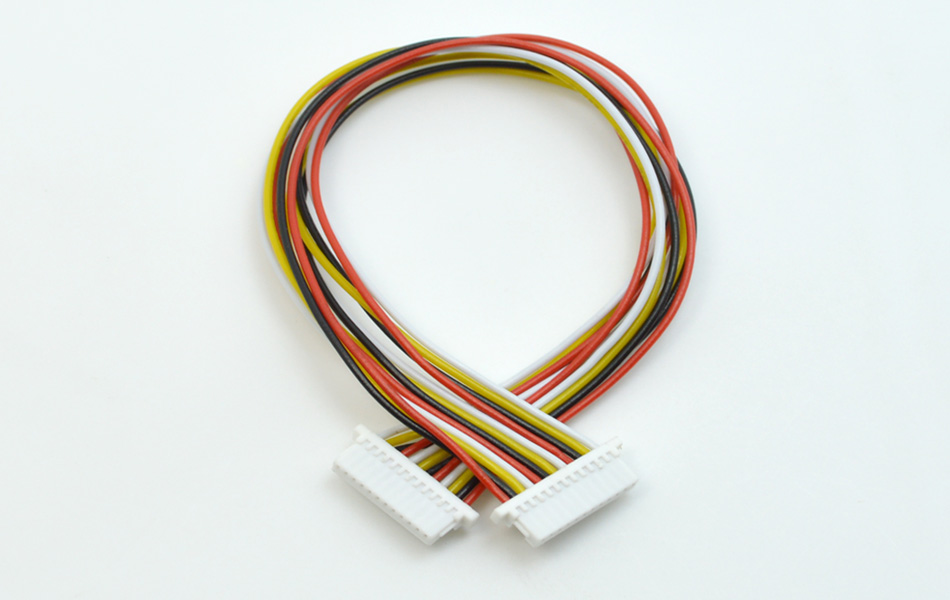 專業(yè)生產(chǎn)指紋鎖接線端子1.0mm-16P雙頭端子線長(zhǎng)度150mm雙頭連接線,宏利