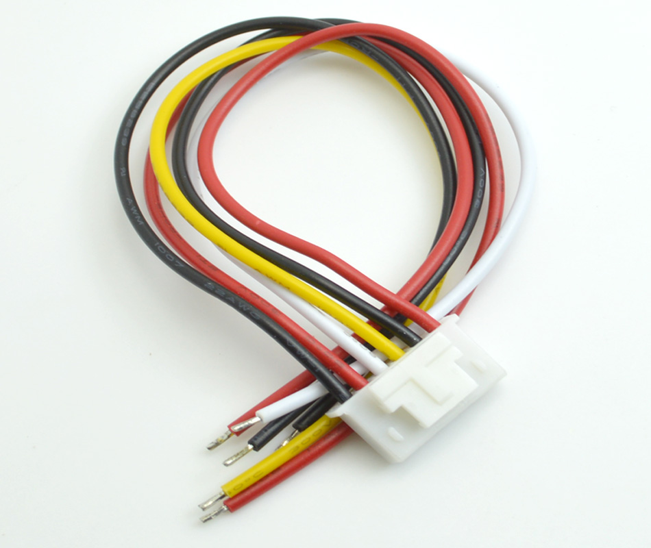 加工led電源線HY2.0mm間距6P單頭帶鎖端子線長150MM連接線接插線,宏利